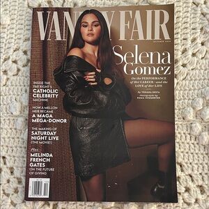 Vanity Fair Magazine with Selena Gomez Cover
